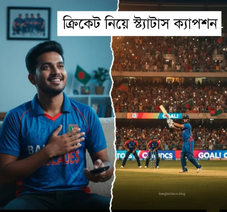 cricket নিয়ে ক্যাপশন - ক্রিকেট নিয়ে আবেগি স্ট্যাটাস - ক্রিকেট নিয়ে কিছু কথা
